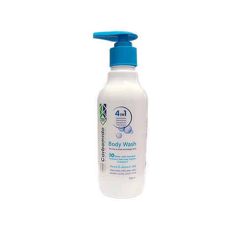Hepta Carbamide Body Wash – Exfoliating & Hydrating Cleanser with Urea, Panthenol & Ceramides – 300 ml