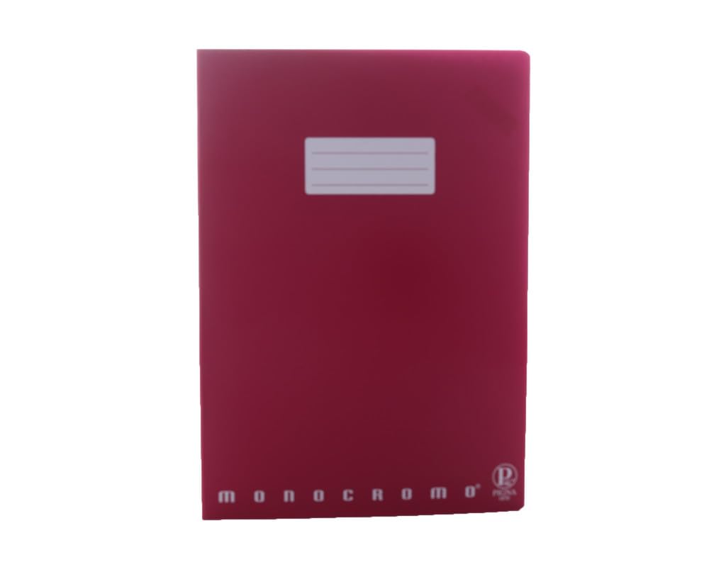 Mintrra 219651 Notebook 4ml Squares 40 Sheets - Light Red