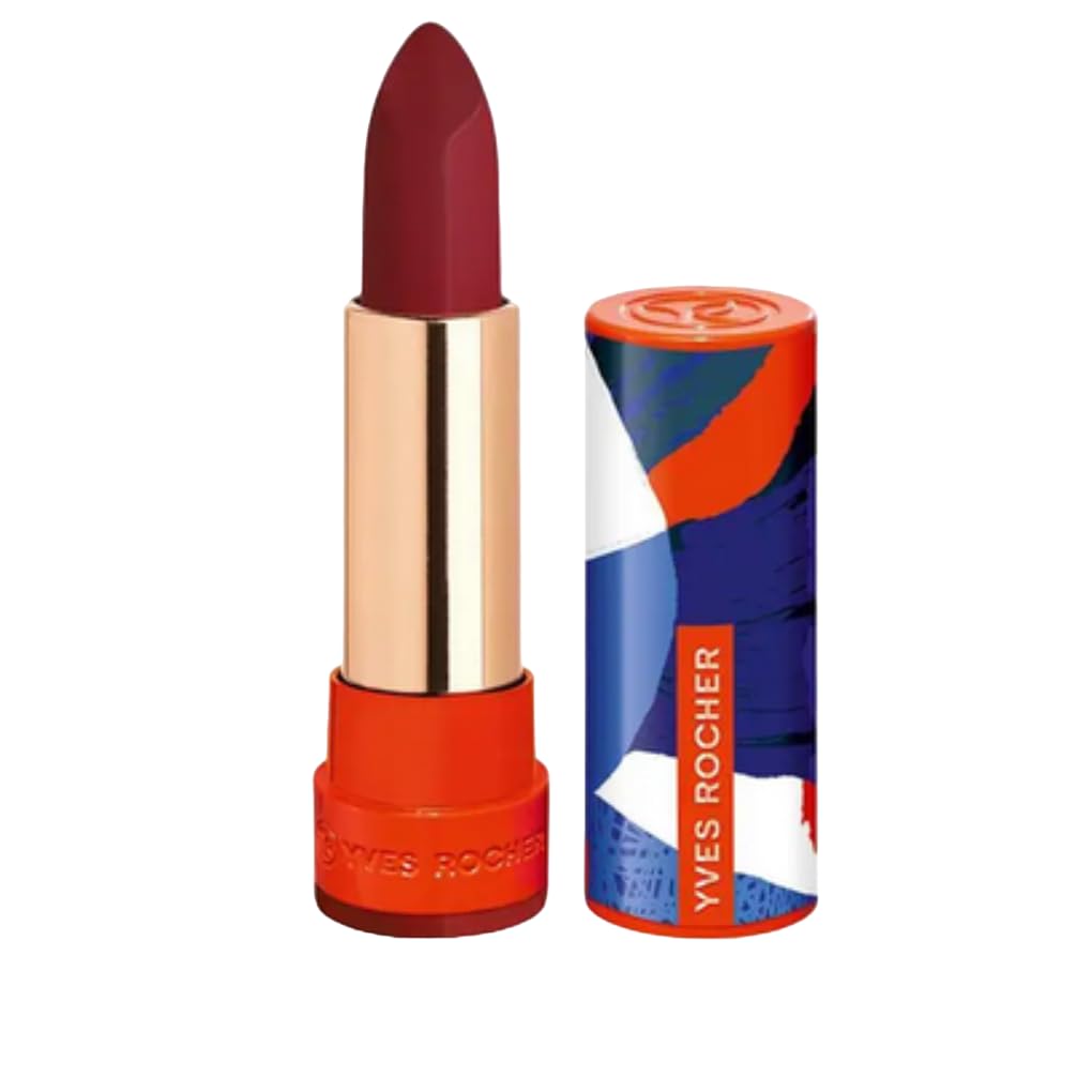 Satin Lipstick - Rouge Elixir Rouge 07 mat matte .made in france