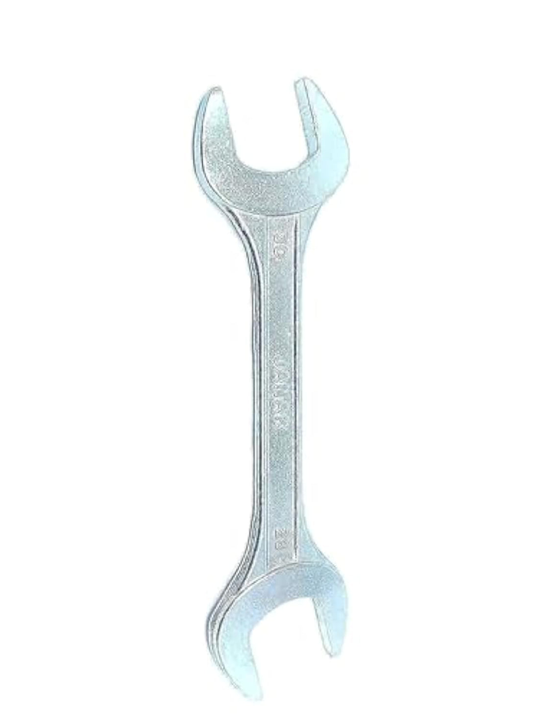 Generic Double Open End Pipe Wrench, Silver, 0.16kg
