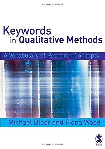 Keywords in Qualitative Methods: A Vocabulary of Research Concepts