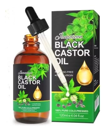 Dr.Mush Organic Jamaican Black Castor Oil Premium - For Thick Hair Growth & Glowing Skin (60ml)