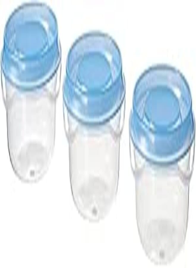 Mealtime Food Storage Can (Clear/Blue, 70ml)