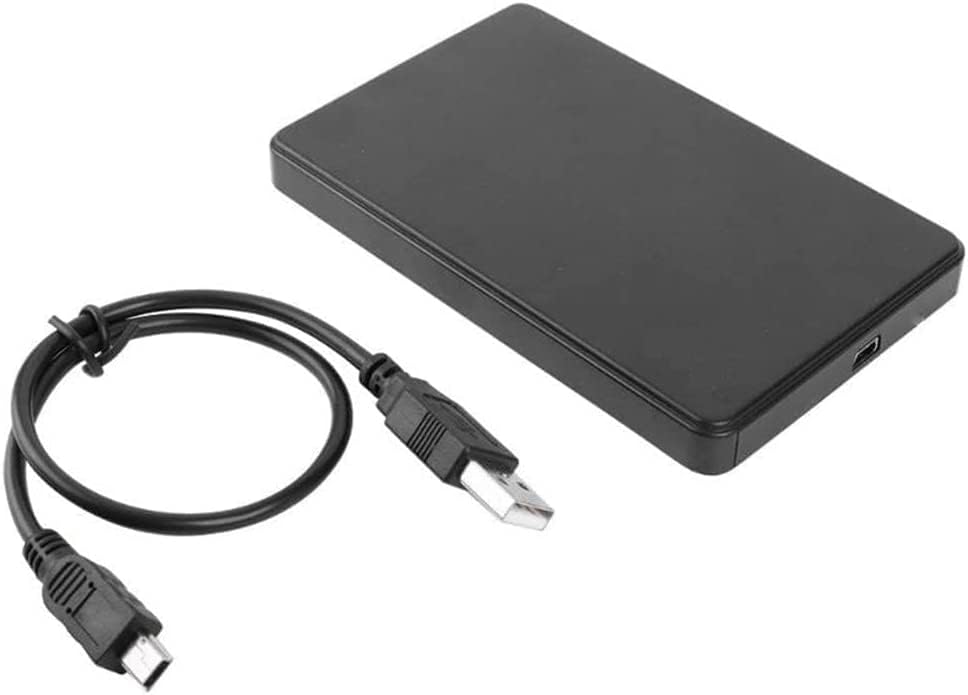 Zonixplay, USB 3.0 SATA HDD 2.5 inch External Hard Drive Enclosure Case for PC and Laptop