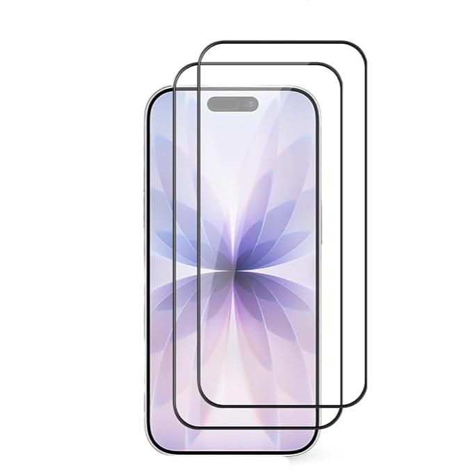 BESHYAKA (Pack Of 2) Tempered Glass Screen Protector For iphone 17 – HD Clarity, 9H Hardness, Dust Resistant, Anti Scratch, Bubble-Free, Anti-Scratch, Easy Installation