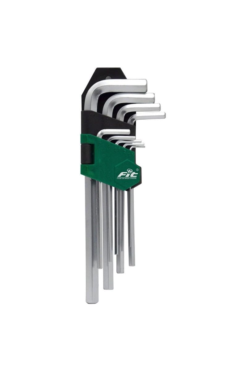 Long Arm Allen Hex Key Set 1.5â€“10 mm | Chrome Vanadium Steel | Heavy Duty Professional Tool