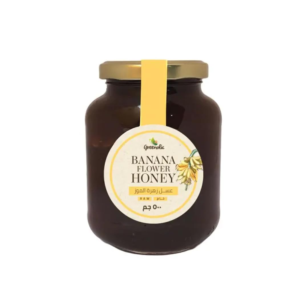 Greenolic 100% Raw & Natural Banana Flower Honey - 500 GM