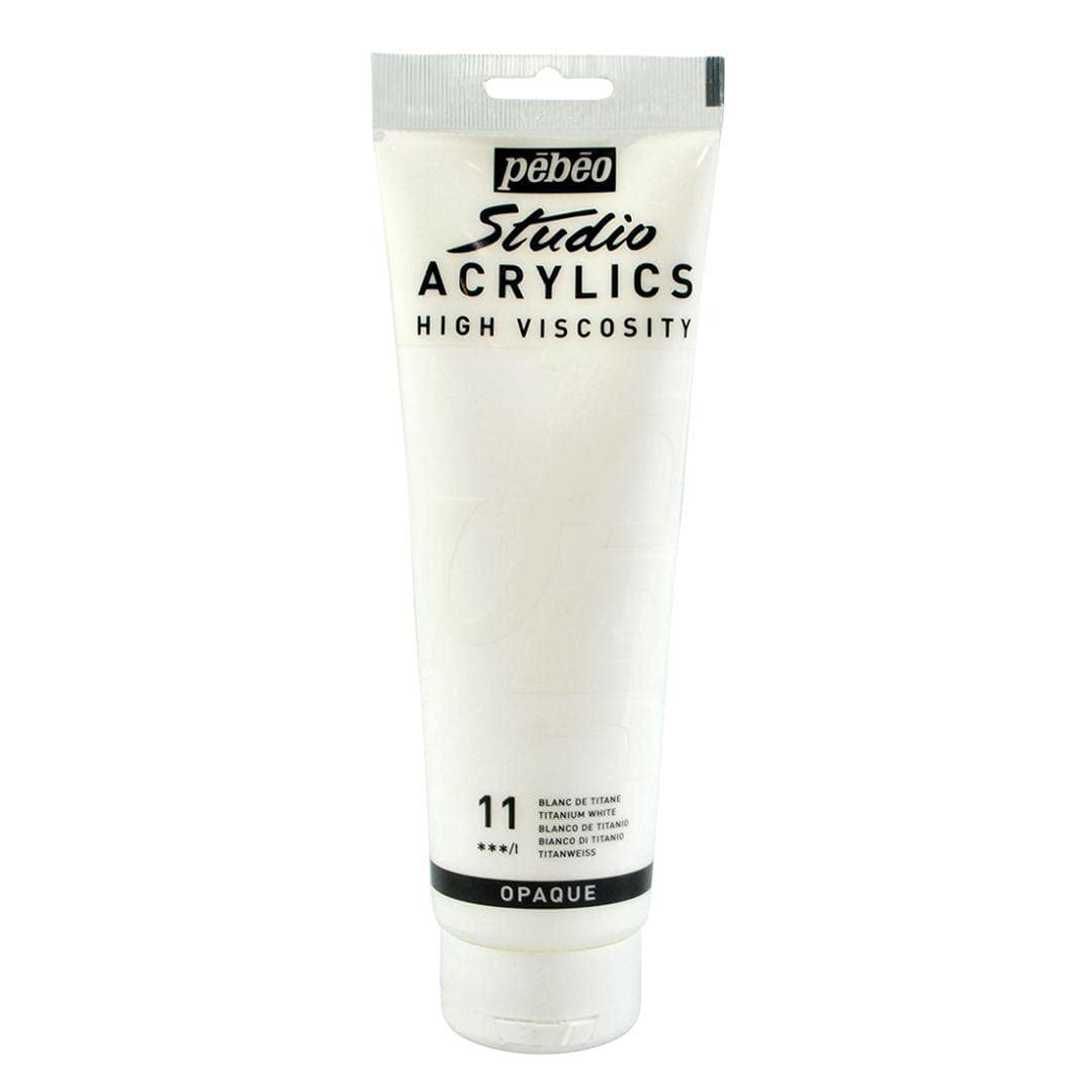 PEBEO Studio Acrylic 250ml 11 Titanium White