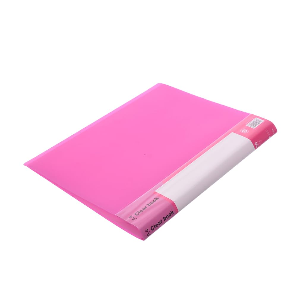 Elmaayergy T20A File Folder With 20 Pockets A4 With Durable Material, Suitable For School And Home