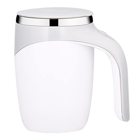 Self Stirring Mug Auto Self Mixing Stainless Steel Cup Automatic Magnetic Stirring Coffee Mug Electric Stirring Cup Home Office Travel Mixing Cup for Hot Coffee Milk Tea