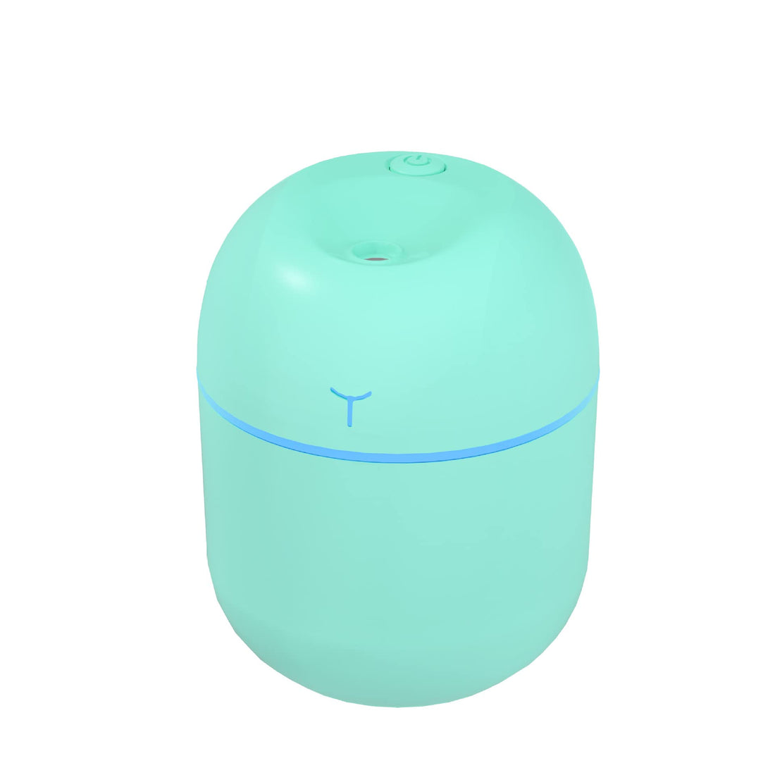 humidifier and diffuser, Mini Ultrasonic Air Humidifier 220ML - USB Essential Oil Diffuser, Car Purifier, Aroma Anion Mist Maker with LED Lamp & Romantic Light (green)