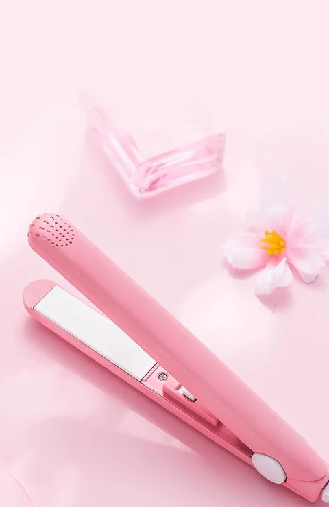 Hair Straightener Mini Professional Ceramic Hair Straightener for Curly Hair