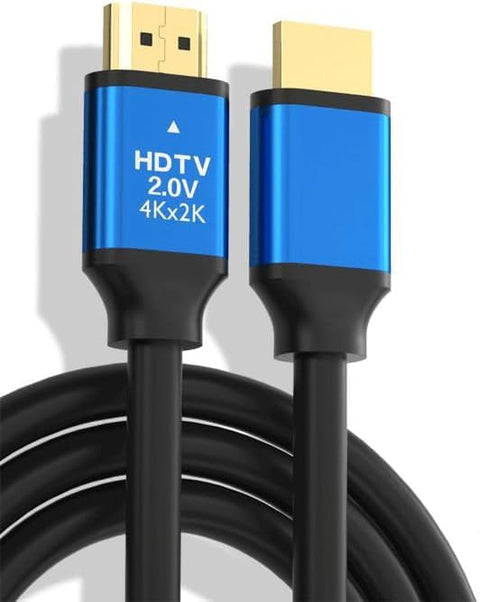 HDMI 2.0 Cable 1.5 Meter (Supports 4K@60Hz, 2K@120Hz, 1080@240Hz HDR, ARC, HDR, 3D) Ultra HD 18Gbps High Speed hdmi Cord for Soundbar, TV, Monitor, Projector, Set-Top Box, PS5, PS4, Xbox