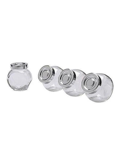 Rajtan Spice Jar, Glass Clear 8X15cm