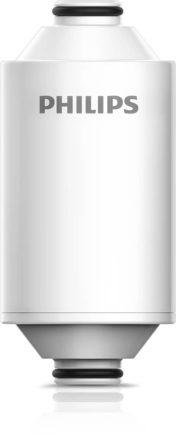Philips Shower Filter Cartridge, 50000 Liter Capacity, White