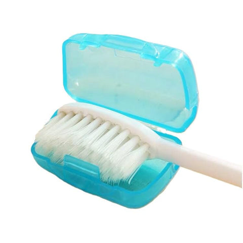5 Piece Toothbrush Cover Set for Family – Travel-Friendly Ventilated Toothbrush Caps, Protective Hygiene Covers for Oral Care, Compact Bathroom and Travel Organizer