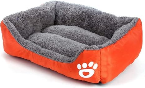 Cat Bed Dog Bed Warm Soft Fleece Cat