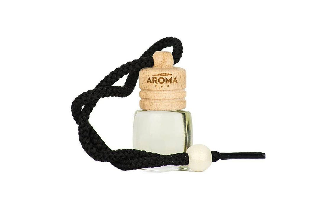 Aroma Car Wood Black Air Freshener – Natural Wooden Scent, Stylish Car Decoration, Long-Lasting Fragrance, Easy to Use, Reusable