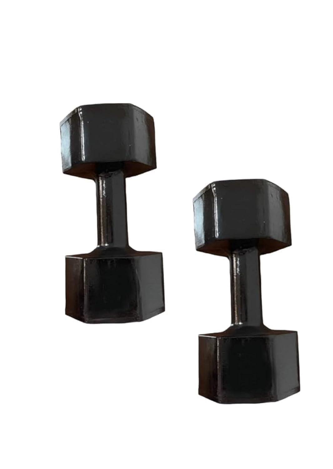 Dumbbell Set 4 Kg - Matte Solid Rubber (2 Pieces)
