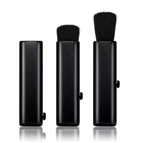 1Pc for Loose Powder | Pressed Powder Brush Retractable,Multifunctional Blush Cosmetic Applicator, Foundation Makeup ToolProfessional Makeup Brush for Liquid Cream Concealing Contouring