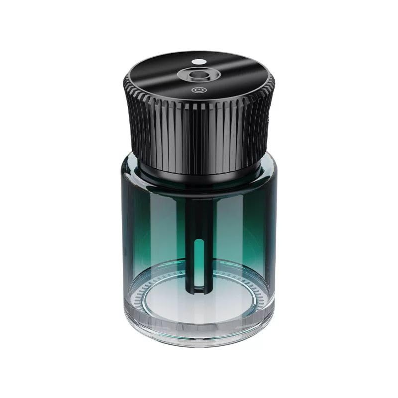 Car Fragrance Classic Cologne Essential Oil Car Humidifier Diffuser - Green Car Humidifier Aromatherapy Essential Oil Diffuser USB Cool Mist Mini Portable Diffuser for Car Home Office Bedroom