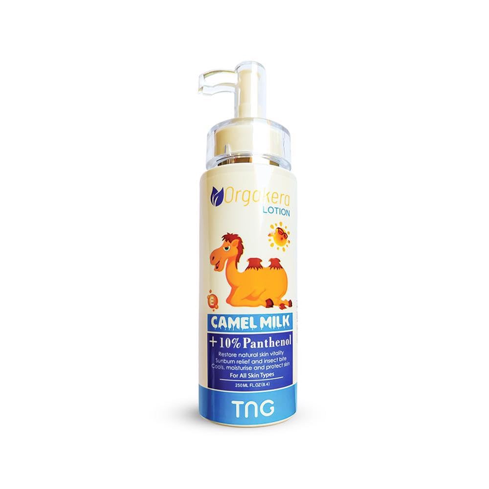 Orgakera 10% Panthenol Camel Milk Lotion 250 ml