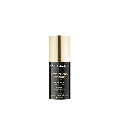 DERMACTIVE Acti-Glow Serum – Brightening & Hydrating Face Serum With Vitamin C, Hyaluronic Acid & Niacinamide | 30ml