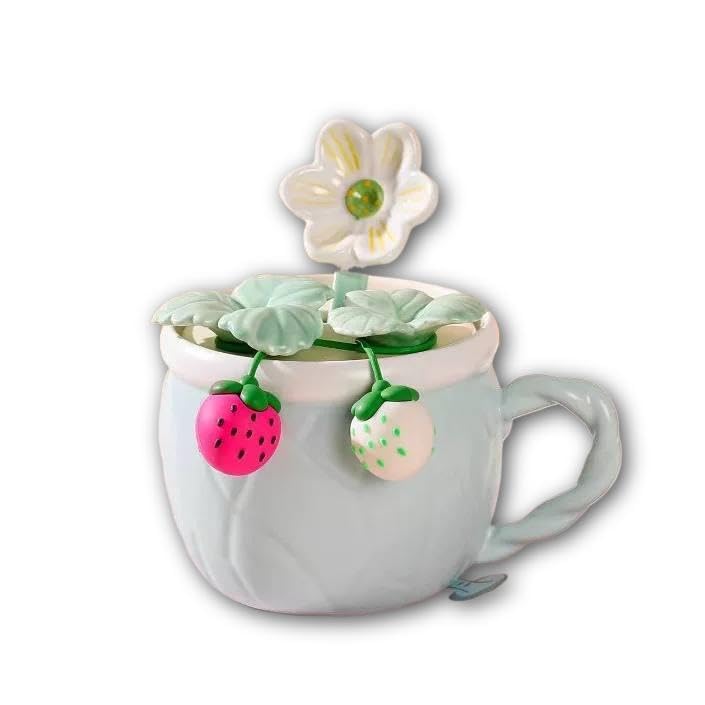 Porcelain Mug - Elegant handcrafted design with vibrant colors and unique shapes, perfect for daily coffee or tea rituals, dishwasher and microwave safe. (MODEL 5-GREEN)