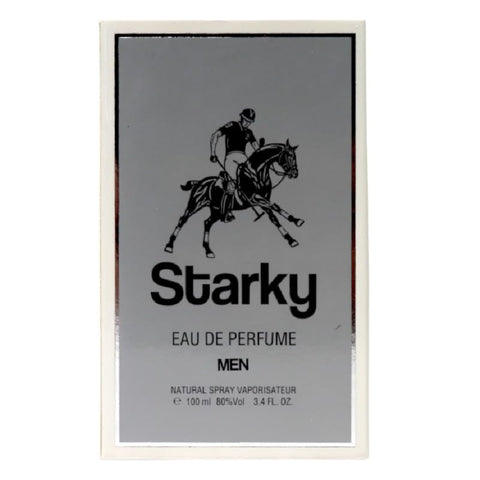 Starky Eau De Perfume Natural Spray Vaporisateur For Men-Grey-100ml