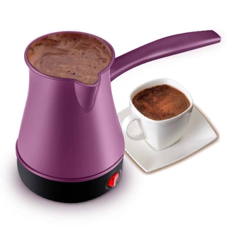 Electric Coffee Pot 3 Cup - Instant Heating Coffee Kettle - Practical Design for Kitchen and Office AR