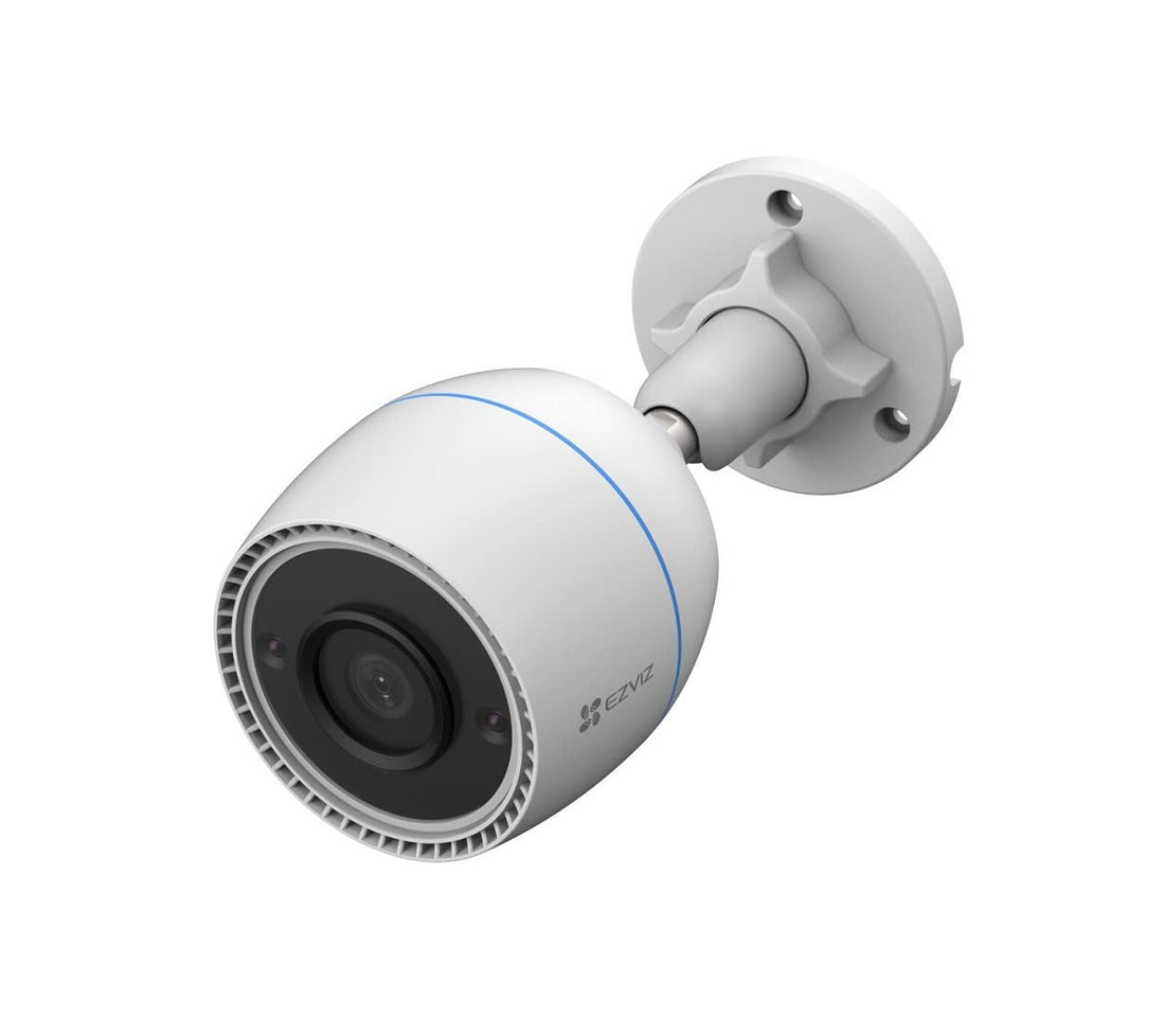 EZVIZ C3TN COLOR Night Vision,Outdoor Security Camera 1080P CCTV Wi-Fi Camera with Motion Detection, IP67 Waterproof, SD Card(Max 256G),Compatible with Alexa, Google Home,White