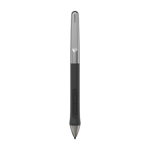 HUION Digital Pen PW110, PenTech 3.0 Battery-Free Stylus, with Anti-Slip & Sweatproof Silicone Grip, 2 Programmable Button, 8192 Levels Pressure Sensitivity, for Inspiroy 2 S/M/L Pen Tablet（Black）