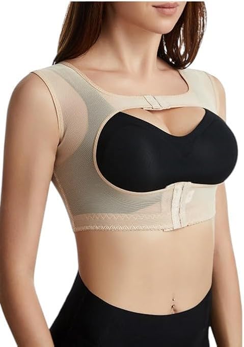 Women Back Orthopedic Corset Lightweight Breast Lift Corset Body Shaper Breathable Support Belt Push Up Posture Corrector