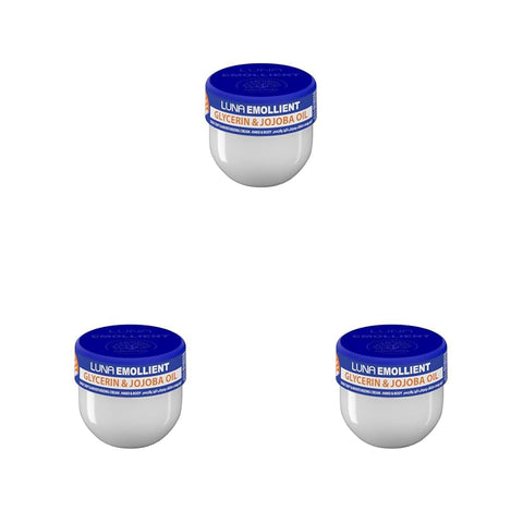 Luna Emollient Soft Cream Glycerin & Jojoba Oil 20 gm (Pack of 3)