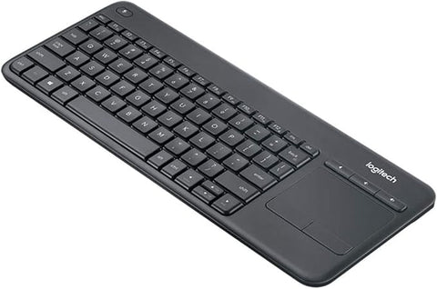 Logitech K400 Plus Wireless Touch Keyboard, Black