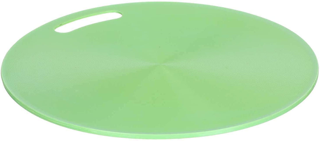 winnerplast Weiner blast round plastic cutting board - multicolored - 16x16 inches