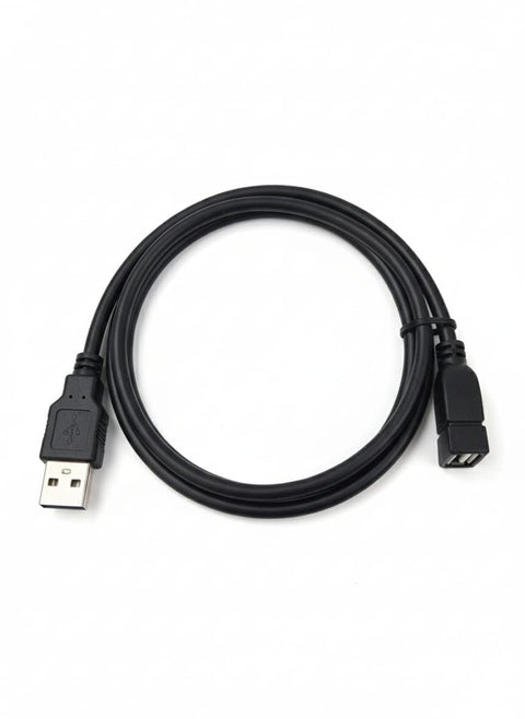 Exon X1140 USB Extension Cable USB Male to Female Extender Cord Type A Data Transfer Lead, 1.5m