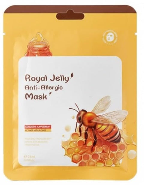 Sheet Face Mask Skincare for All Skin Types, Hydrating & Nourishing Suitable for Sensitive Skin, Bulk Facial Mask Set for Women, Face Mask Gifts Set for Face Spa (HONEY)