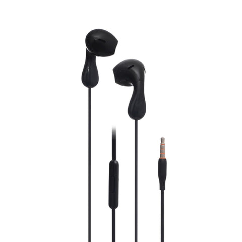 Celebrat G29 Wired Stereo Earphones with Mic – 3.5mm Jack, In-Line Control, Clear Sound & Call Clarity – Black