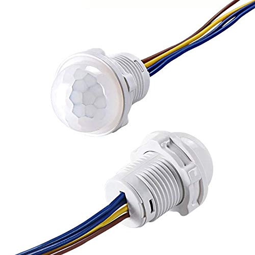 Intelligent Motion Control Sensor to Turn The Lights On and Off When There Is a 110-220 v 2 Pieces