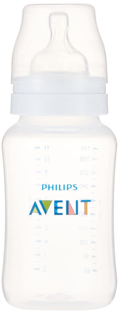 AVENT Philips Anti-colic (Reduces Discomfort) Baby Bottle 330ml White Color +3Months SCF816/61