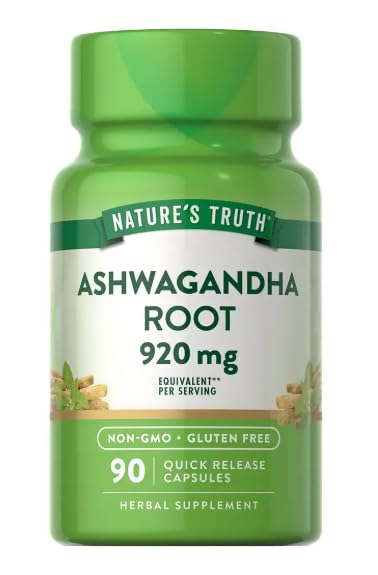 Ashwagandha 920 mg – Herbal Root Extract for Daily Balance – 90 Capsules