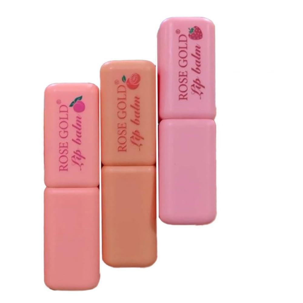Lip Balm Long Lasting Lip Care Nutritious Plumper Lip Balm Moisturizer Magic Temperature Color Change Lip Gloss (Peach)