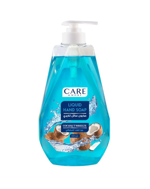 Care & More Liquid Hand Soap - Tropical Coconut Breeze - 350 Ml