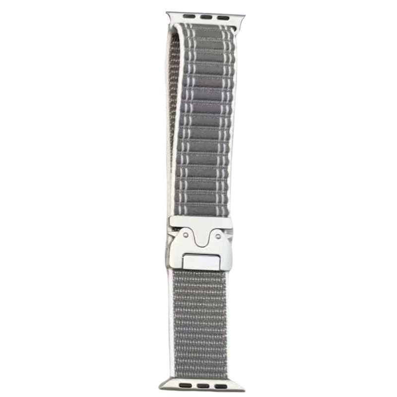 Next Store Luxury Parachute Nylon Smart Watch Band Compatible with iWatch Series 1/2/3/4/5/6/7/8/9/10/Ultra/Ultra2 42/44/46/49, Durable Sport Strap, Breathable, Stylish and Comfortable