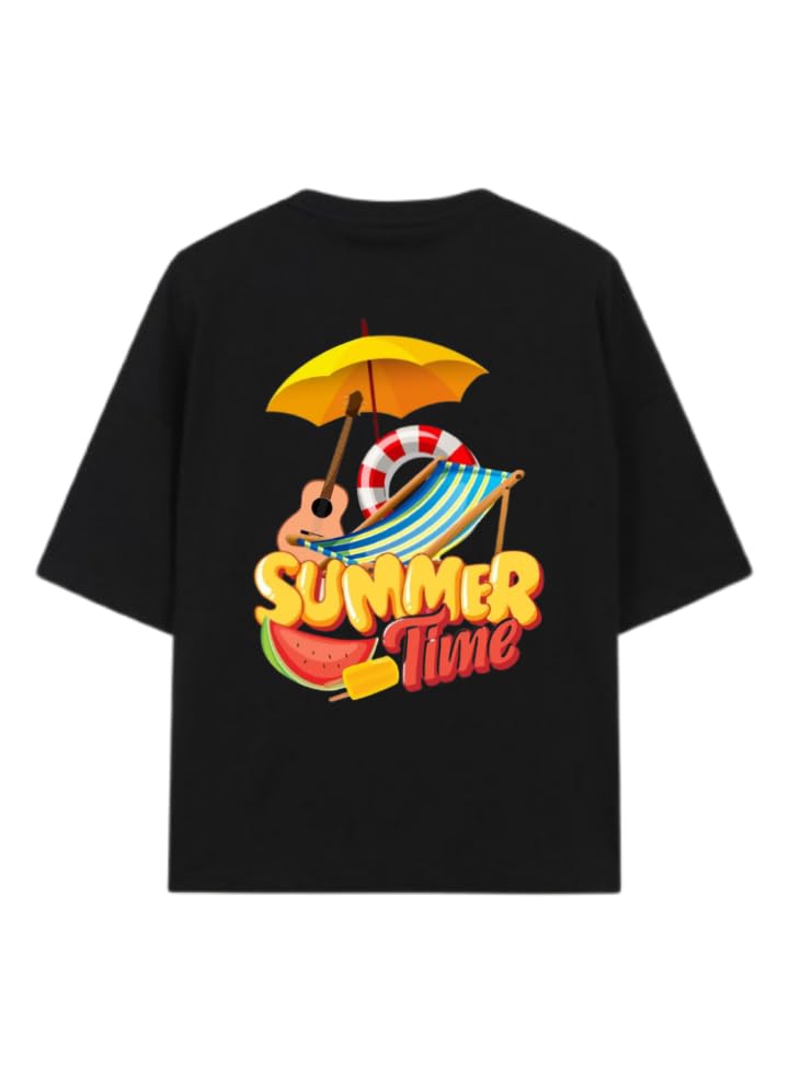 Sammer Vbes T-shirt Black Back SUMMER Time 57