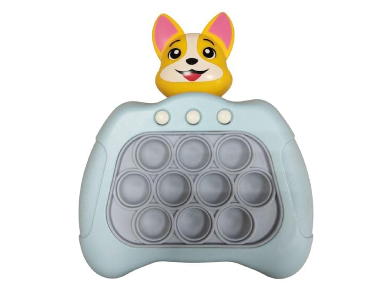 Bubble Toy Electronic Bubbles Anti-Stress with Light and Sounds Toy Models (yellow dog)