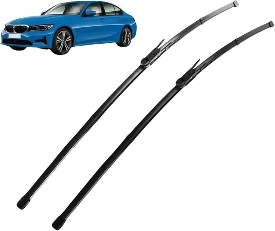 Elshafey Front Windshield Wipers, 2-Piece Set for BMW 3 Series G20 2019-2025 Front Wiper Blades for Car Window