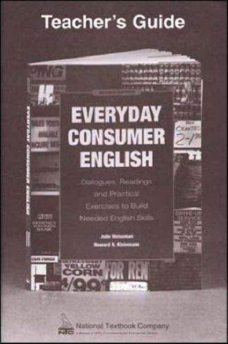 Everyday Consumer English: Teacher's Guide By Kleinmann