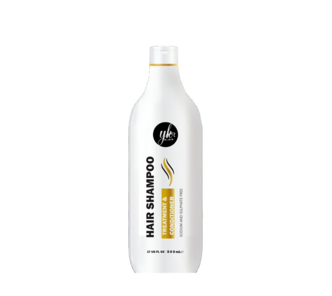 Shampoo zero sulphate for hair growth & heathy hair It treats damaged hair Natural Nourish & Replenish Shampoo for Dry Hair - 500 ml